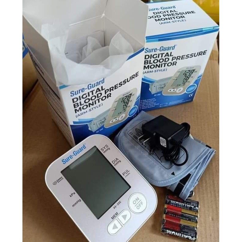 Digital Blood Pressure Monitor Sureguard (ArmStyle) Shopee Philippines