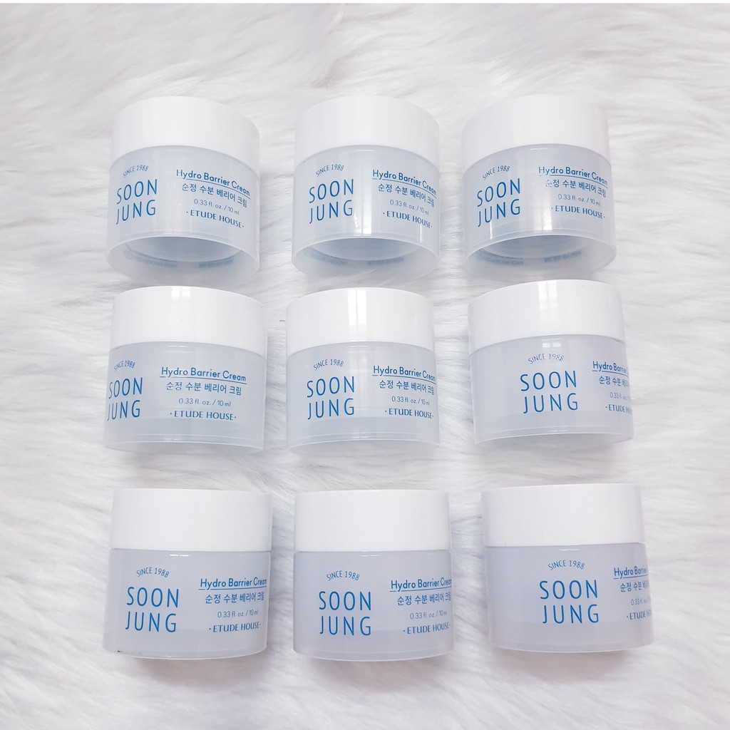 ETUDE HOUSE Soon Jung Hydro Barrier Cream Mini 10ml Shopee Philippines