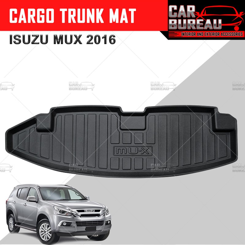 Isuzu Mux 2016 Cargo Mat Trunk Liner Tray / Luggage Tray / Rear Trunk Mat CTMMux1 Shopee