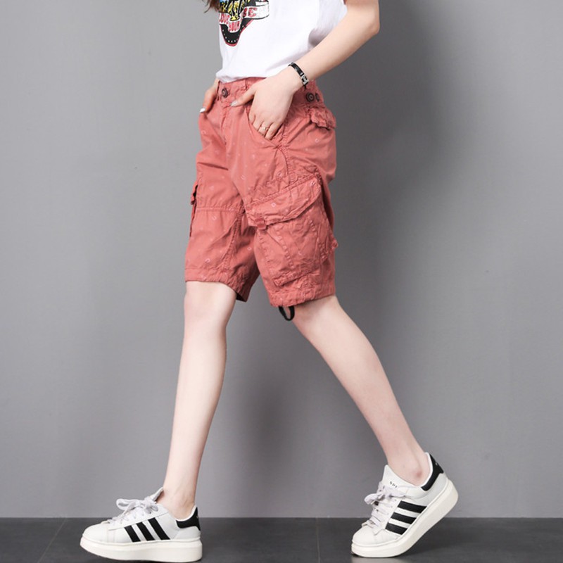 Military Female Capris Cargo 