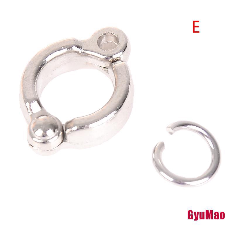 [nGUMO] 2pcs Birds Training Leash Rings Clip Parrot Flying Pet Accessory Pigeon Leg Ring EWG #8