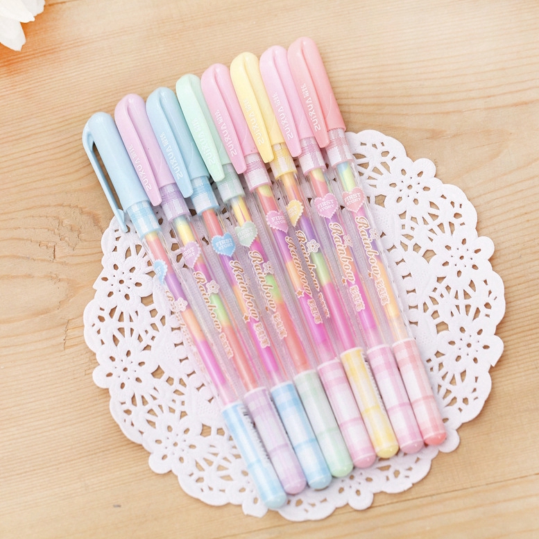 Color Change Pen Paper Fluorescent Paint Pens Pencils Writing Markers