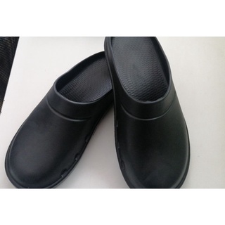 Duralite Kyle black and white slip-on half shoes for men's and women's ...