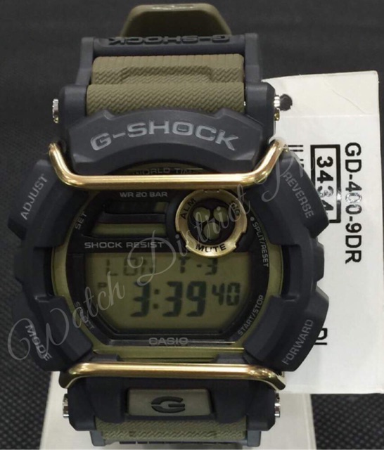 Casio G Shock Gd 400 9dr Gd 400 9 Gd400 Shopee Philippines