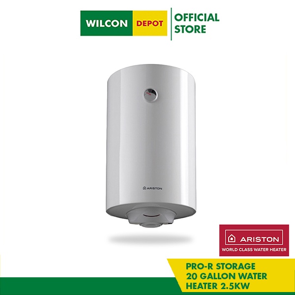 ARISTON ProR Storage Water Heater 20 Gallon 2.5Kw by Wilcon Depot Shopee Philippines