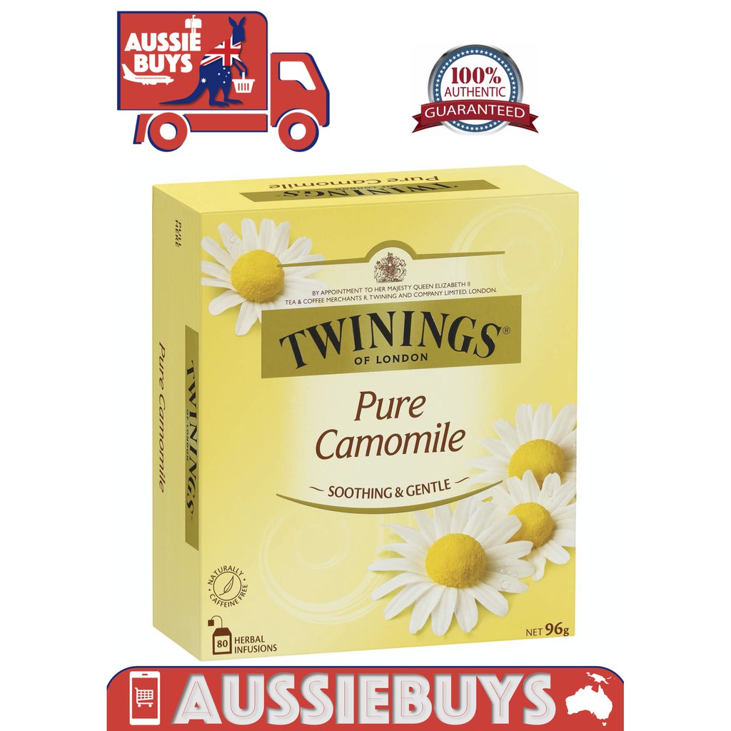 Twinings Of London Pure Camomile 80 Tea Bags Herbal Infusion Tea