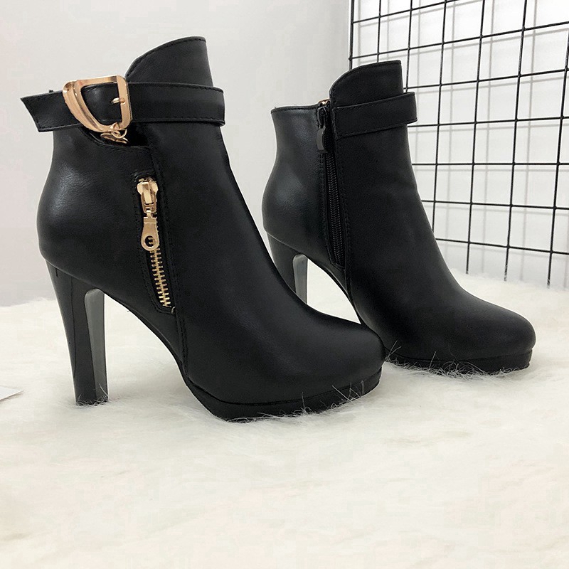 cheap heeled boots