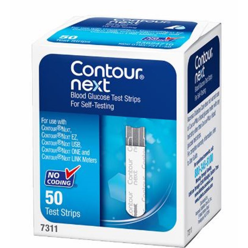 Contour Next Blood Glucose Test Strips 50ct Shopee Philippines