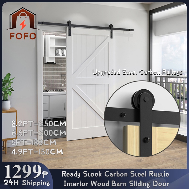 FOFO Philippine Spot Barn Door Hanging Rails Sliding American Furniture