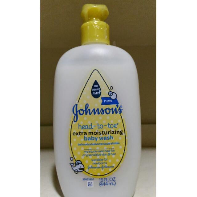 johnson's extra moisturizing baby wash