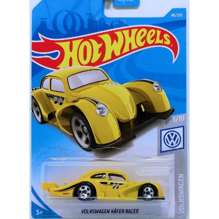 hot wheels volkswagen kafer racer yellow