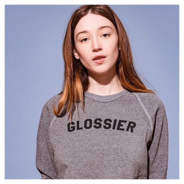 glossier sweater