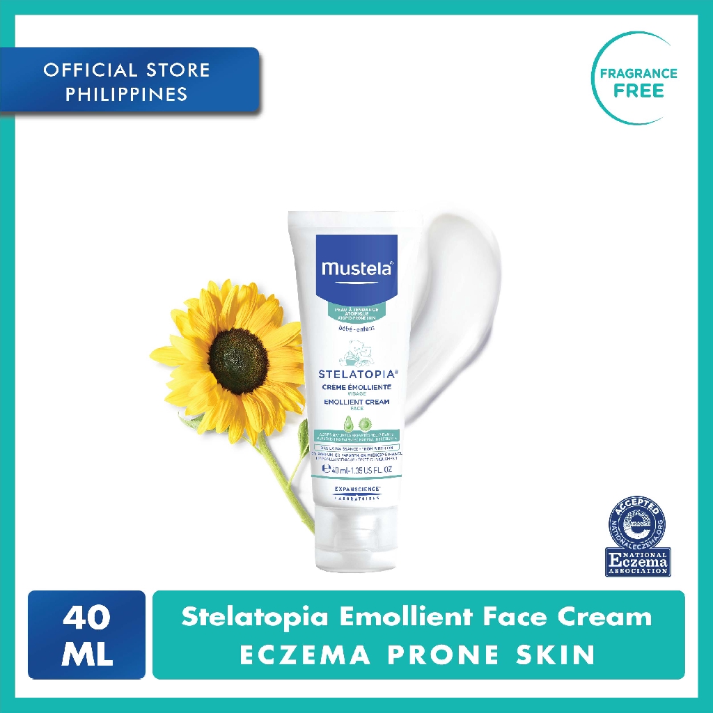 mustela stelatopia emollient cream 400ml