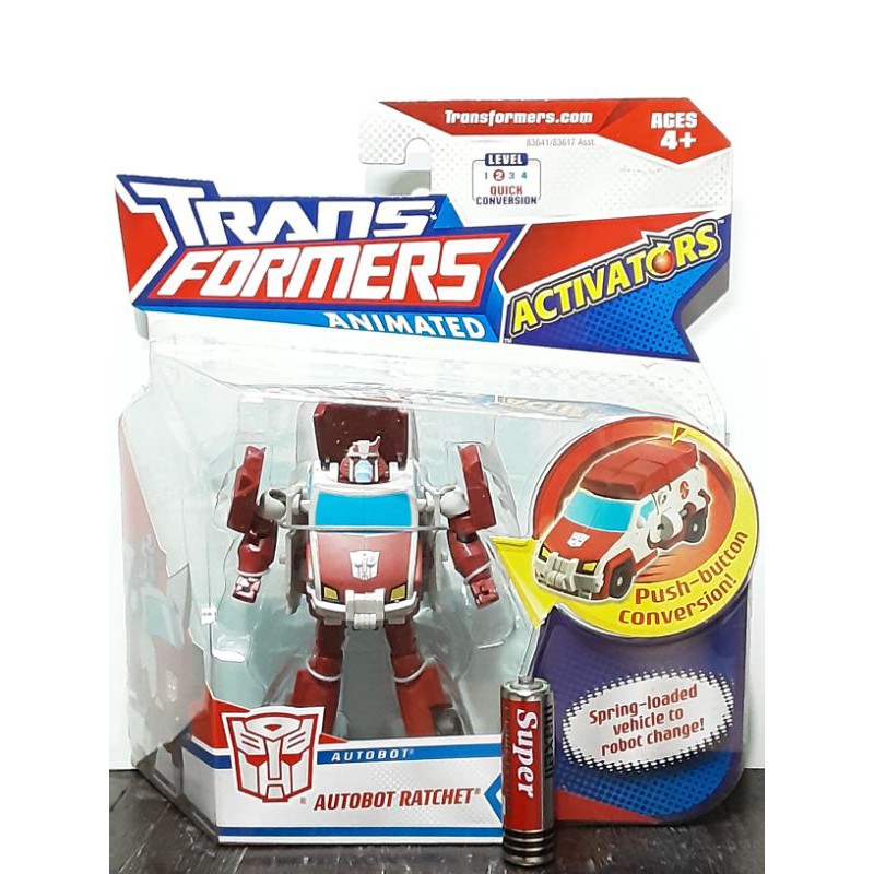 Transformers Animated Activators Ratchet | Shopee Philippines