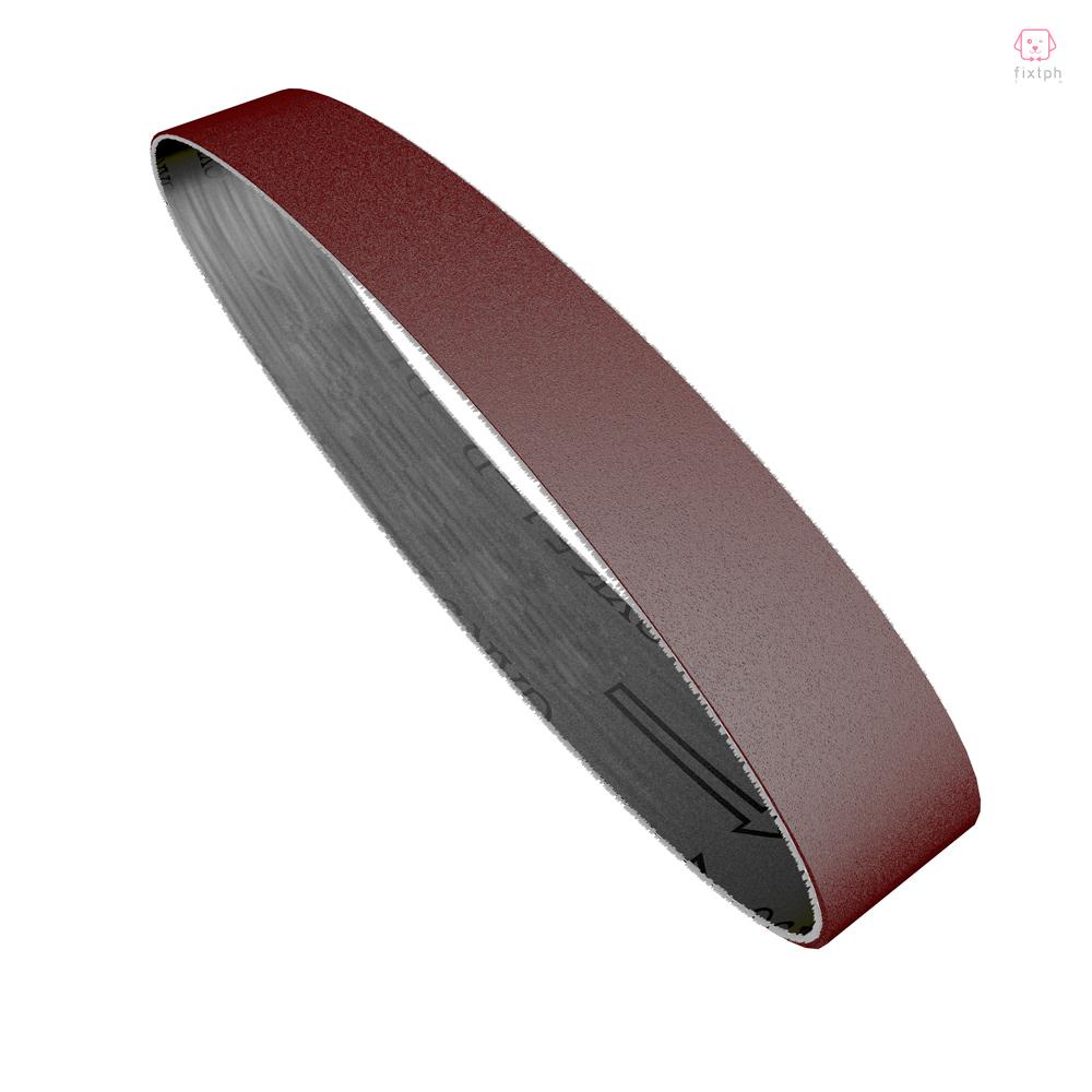 10pcs Sanding Belts Set 60-1000 Grit Grinding and Polishing Replacement for Angle Grinder