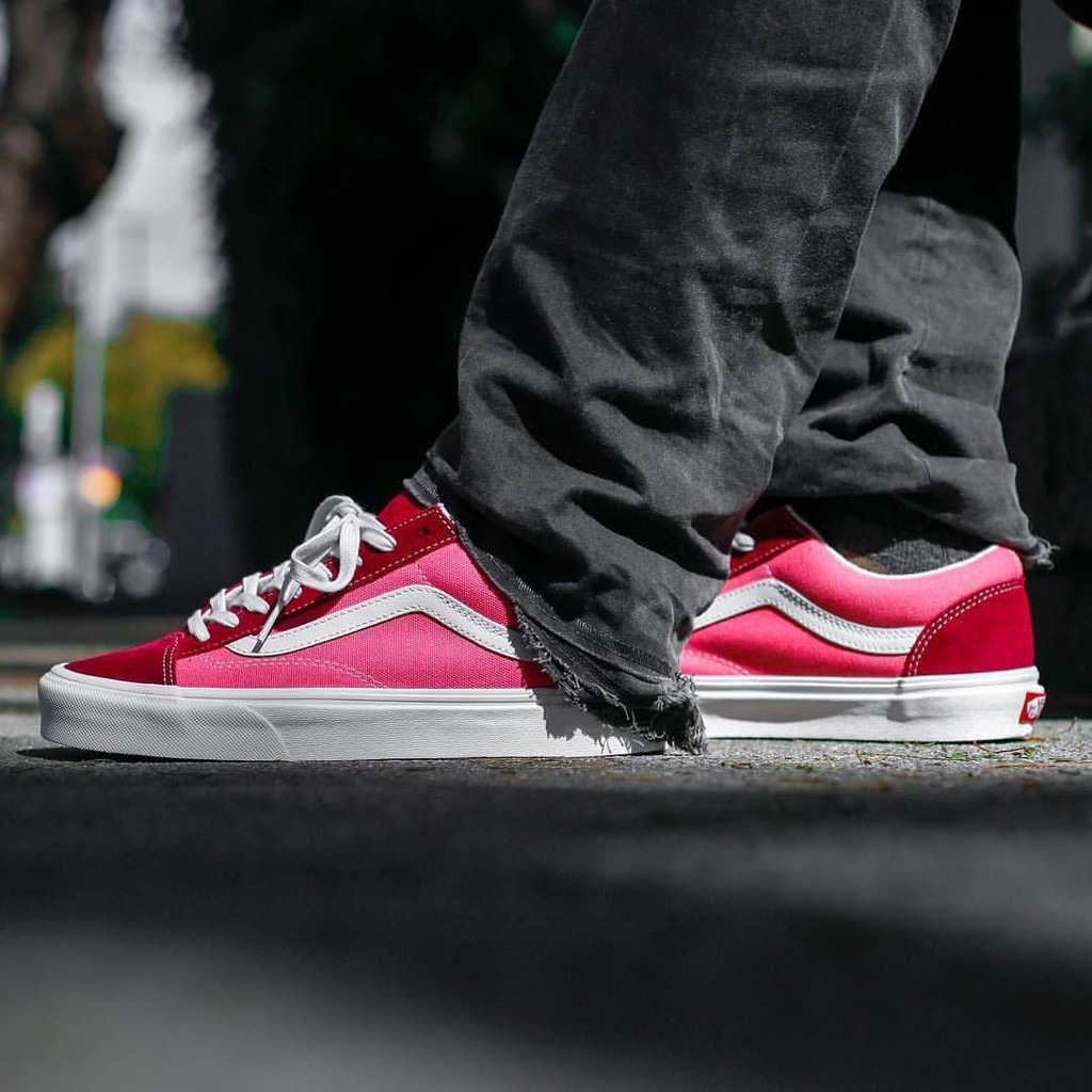 vans style 36 rumba red
