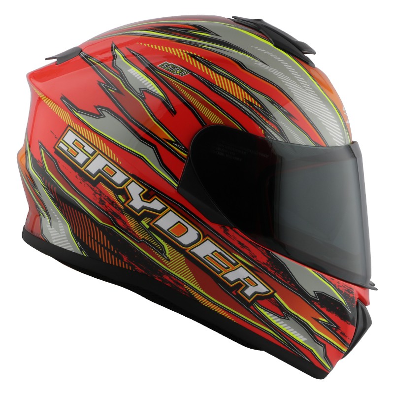 Spyder FullFace Helmet with Dual Visor Shift 3 GD Series 4 FREE Clear