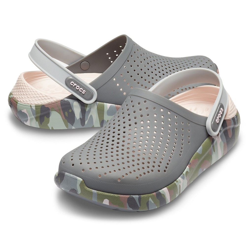 crocs literide colorblock clog