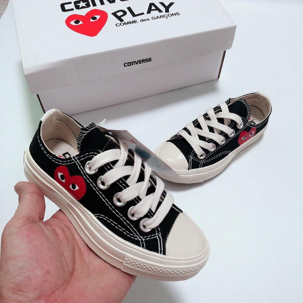 Injusto motor Arqueólogo CDG x Converse chuck taylor all star 1970s for kids shoes LOW CUT children  shoes | Shopee Philippines