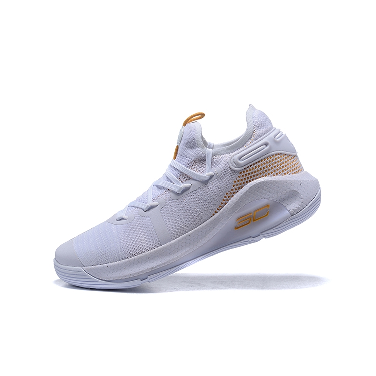 curry 6 white and gold online -