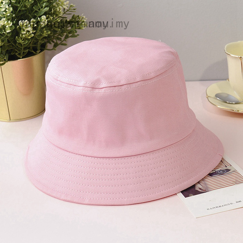pink fishing hat
