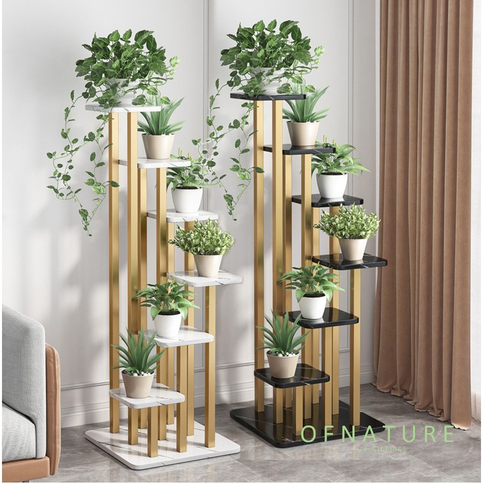 OFNATURE 6 Tier Spiral Plant Rack Plant Stand Garden Organizer Planters