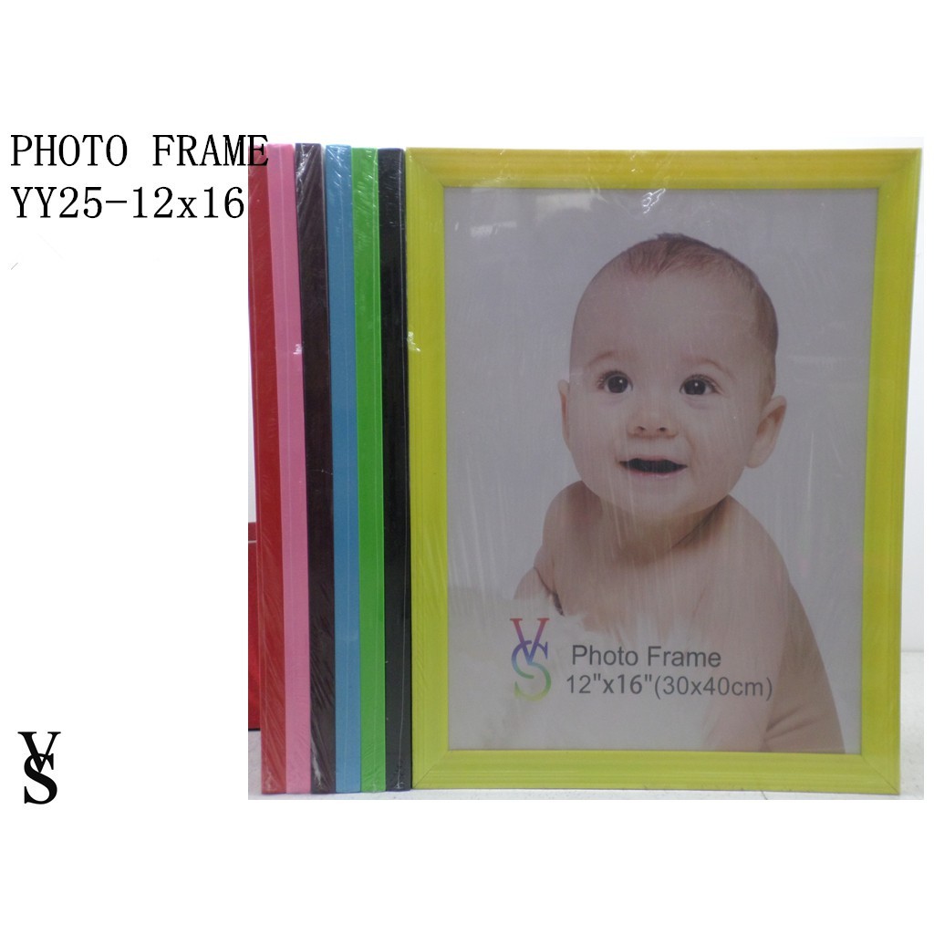 [VS] PHOTO PVC/PLASTIC FRAME ACETATE COVER 30X40CM (YY25/YY04/YY35