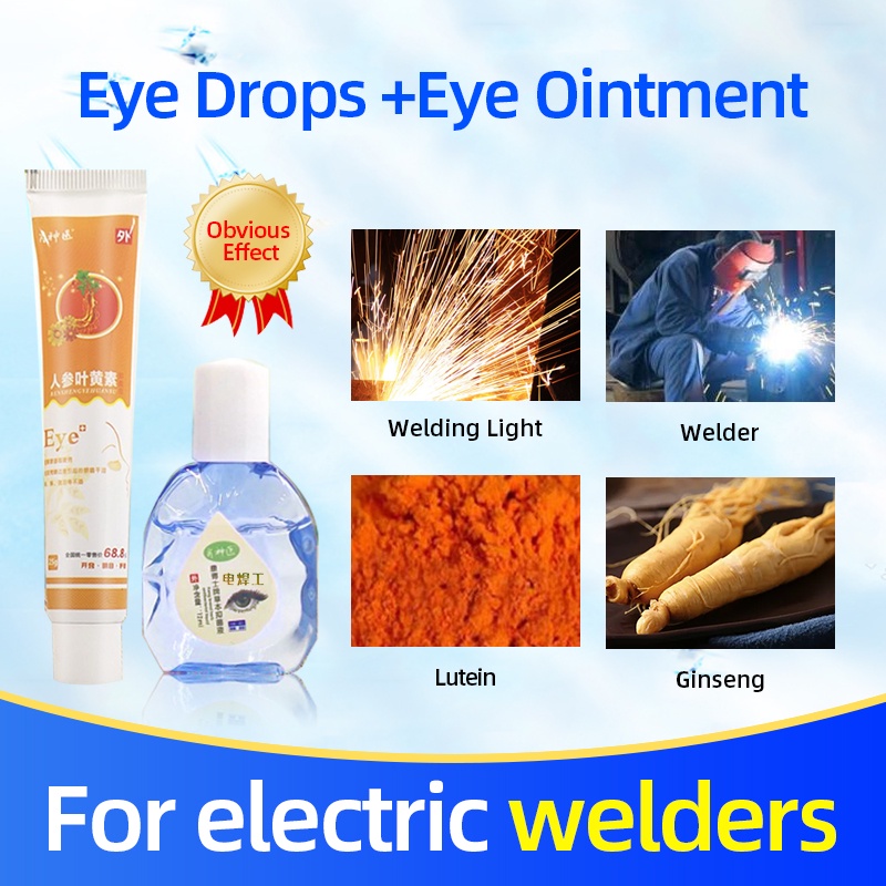 Medical 12ml Eye Drops for welders Electric Welding Causes Eye Dry