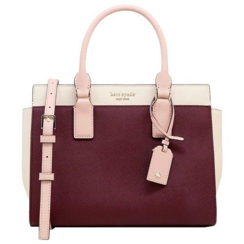 Kate Spade Cameron Satchel Cherrywood - Medium | Original | Shopee  Philippines