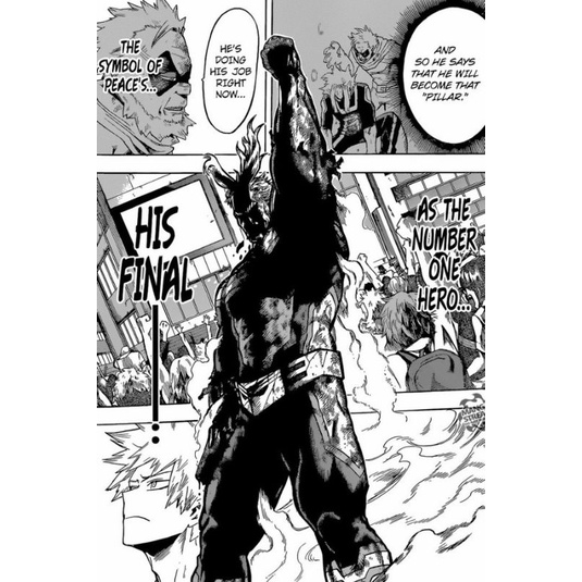 My Hero Academia Manga Panels High Quality Prints Shopee Philippines