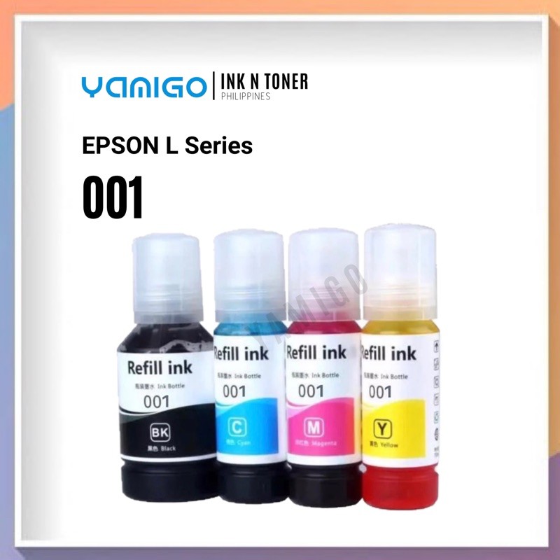 Epson 001 Ink Premium Ink 001 For Epson L4150 L4160 L6160 L6170 L6190
