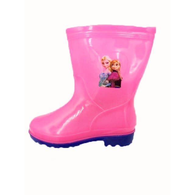 Kids Colored Cartoon Character Waterproof Short Rain boots | Shopee  Philippines