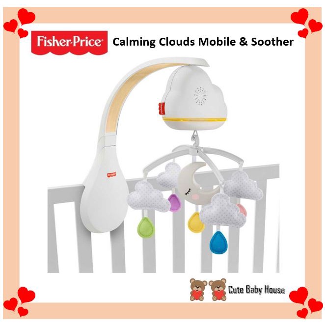 FisherPrice Calming Clouds Mobile & Soother Shopee Philippines