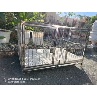Stainless Dog Cage 304 grade Stainless Steel Guaranteed Rust Free and Quality