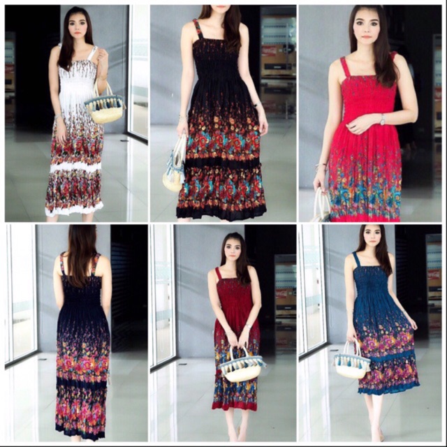 summer dress shopee