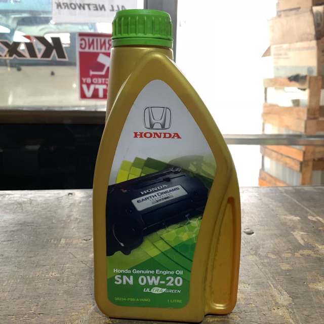 Honda Fully Synthetic 0w20 Gasoline Engine Oil LITER Shopee Philippines