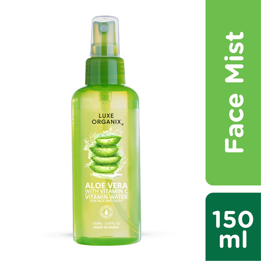 LUXE ORGANIX 98 Aloe Vera for Face & Body 150ml Shopee Philippines