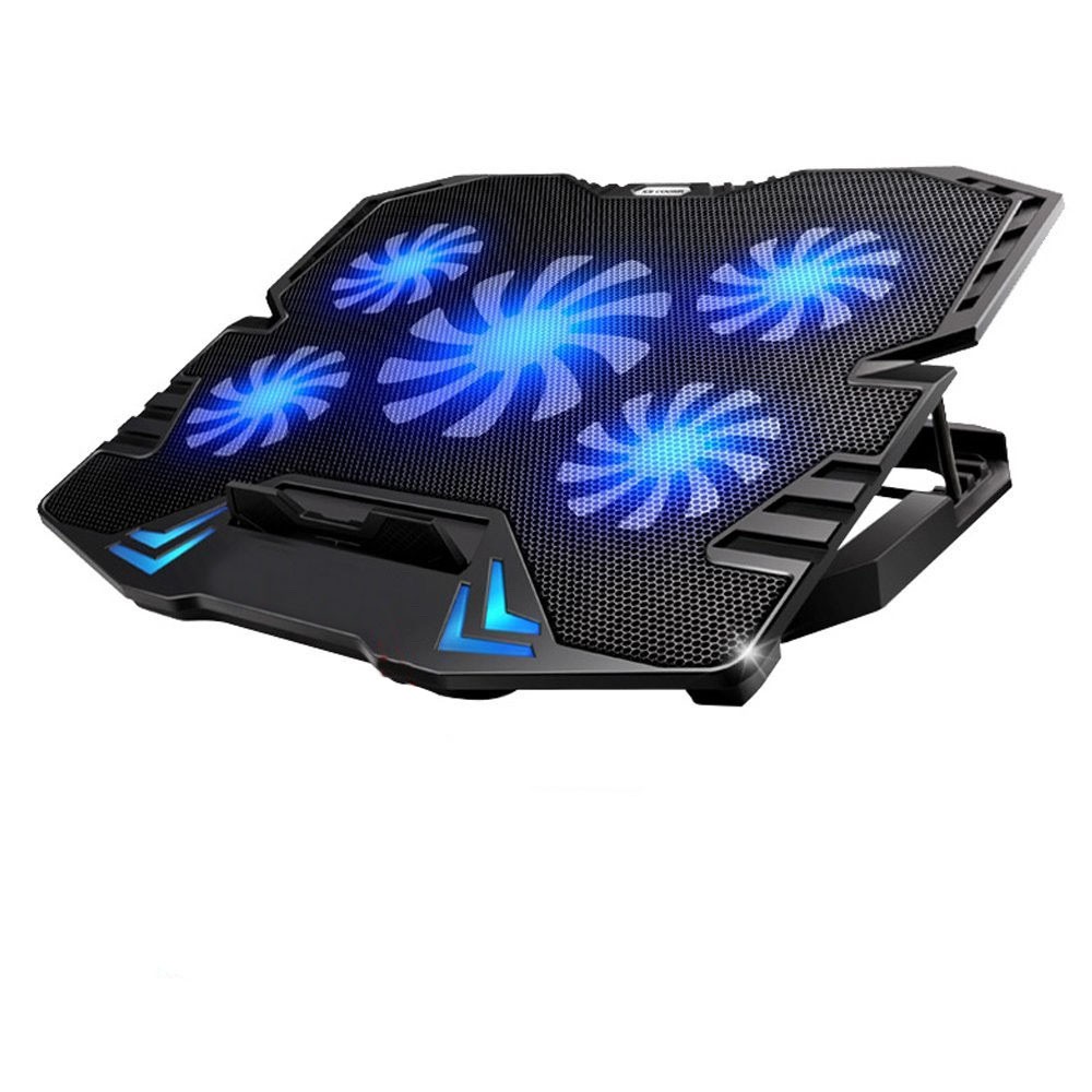 genezen huiswerk maken Raak verstrikt K5 12"-17" Laptop Cooling Pad Cooler Pad Mat 5 Quiet Fan | Shopee  Philippines