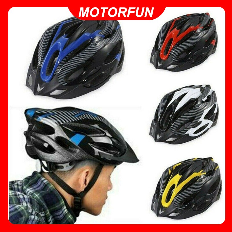 Mountain Bike Road Helmet Adjustable Mens Womens Adult Sport Cycling Bicycle 