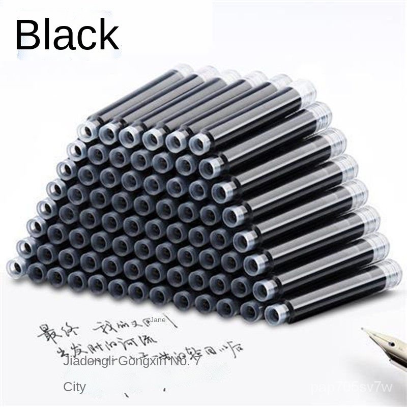 Pen Ink Sac Erasable Pure Blue Ink Blue Black Red Primary School