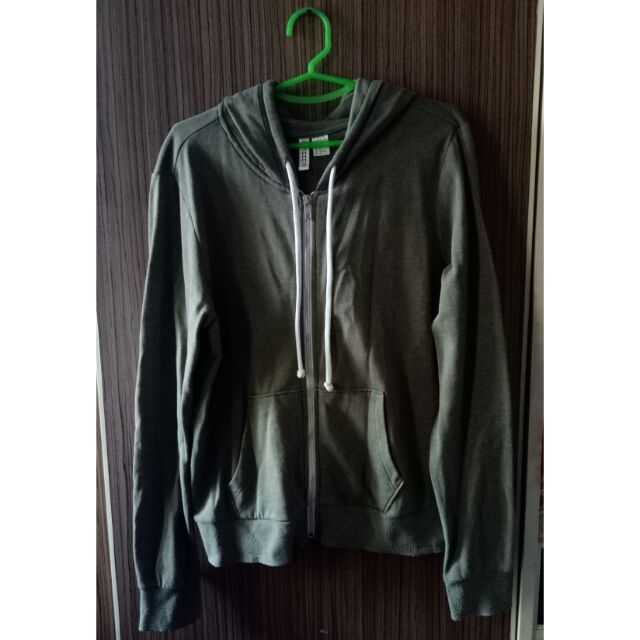 h&m green hoodie