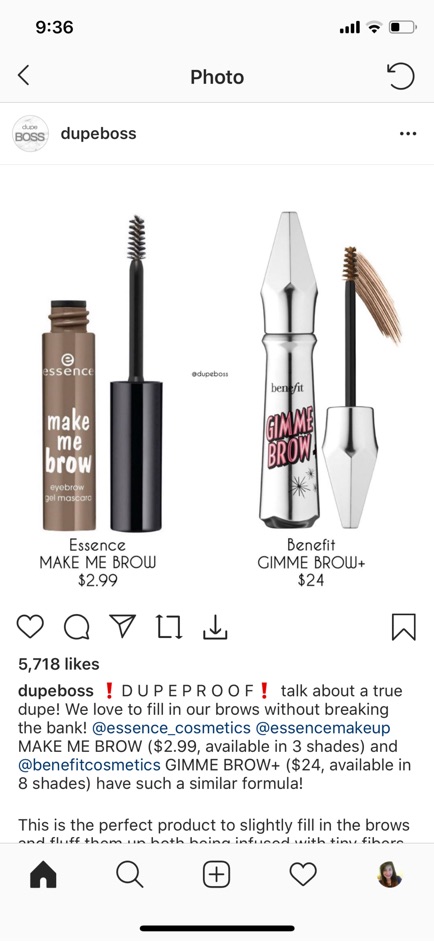 essence gimme brow
