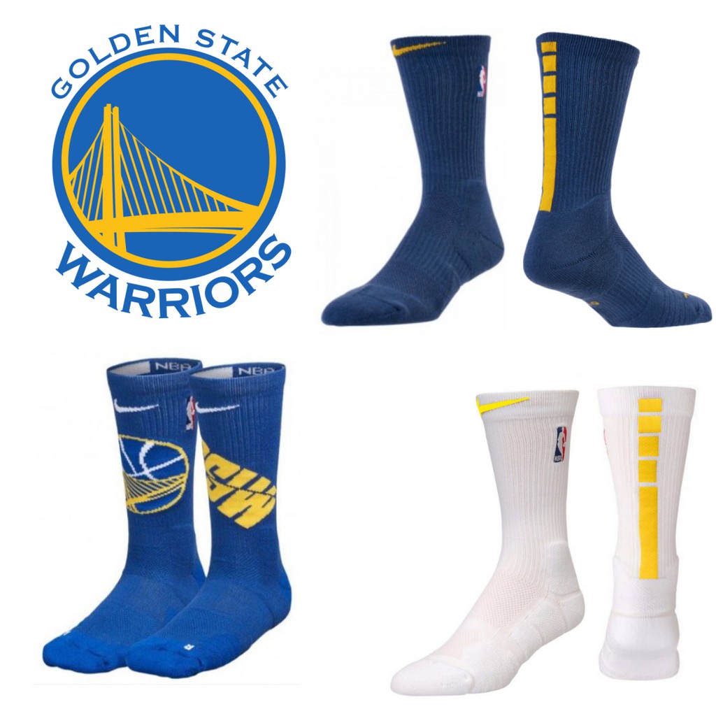 golden state warriors nike socks