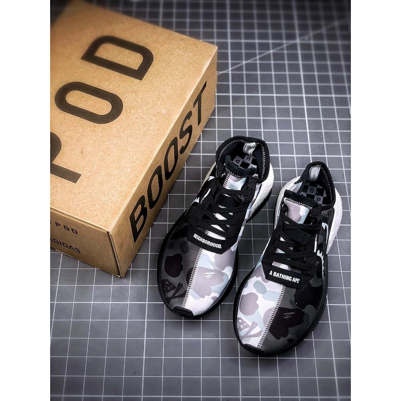 bape nbhd shoes