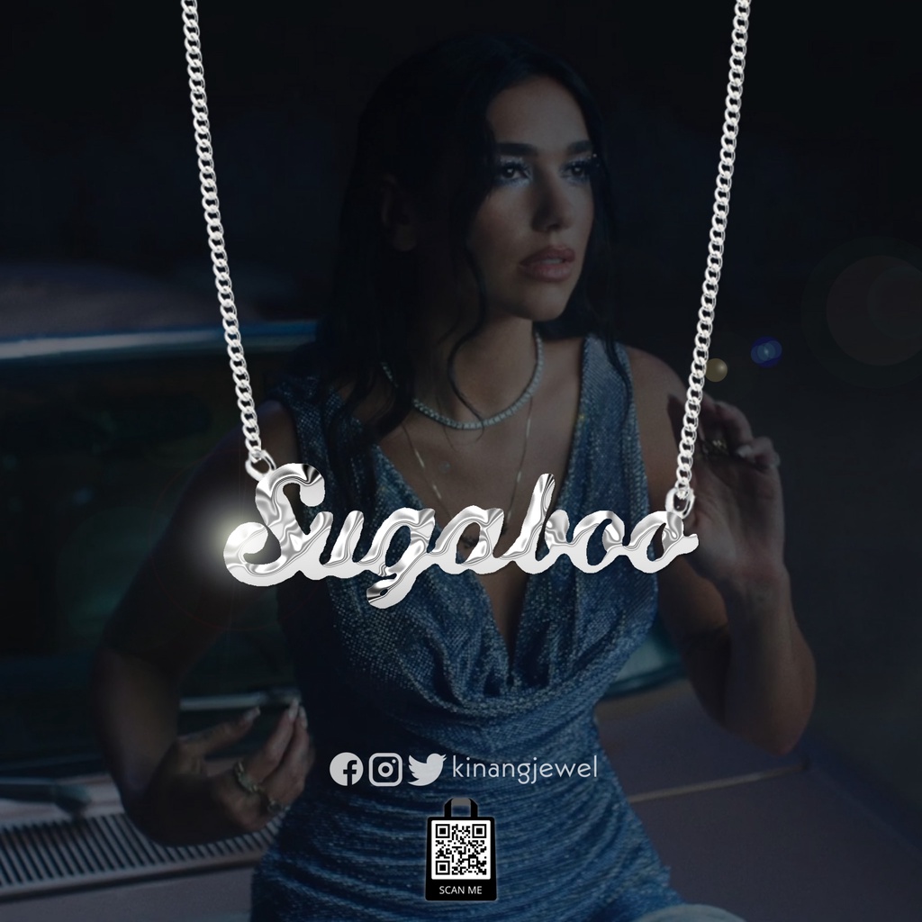Kinang Sugaboo Necklace Dua Lipa Inspired Shopee Philippines