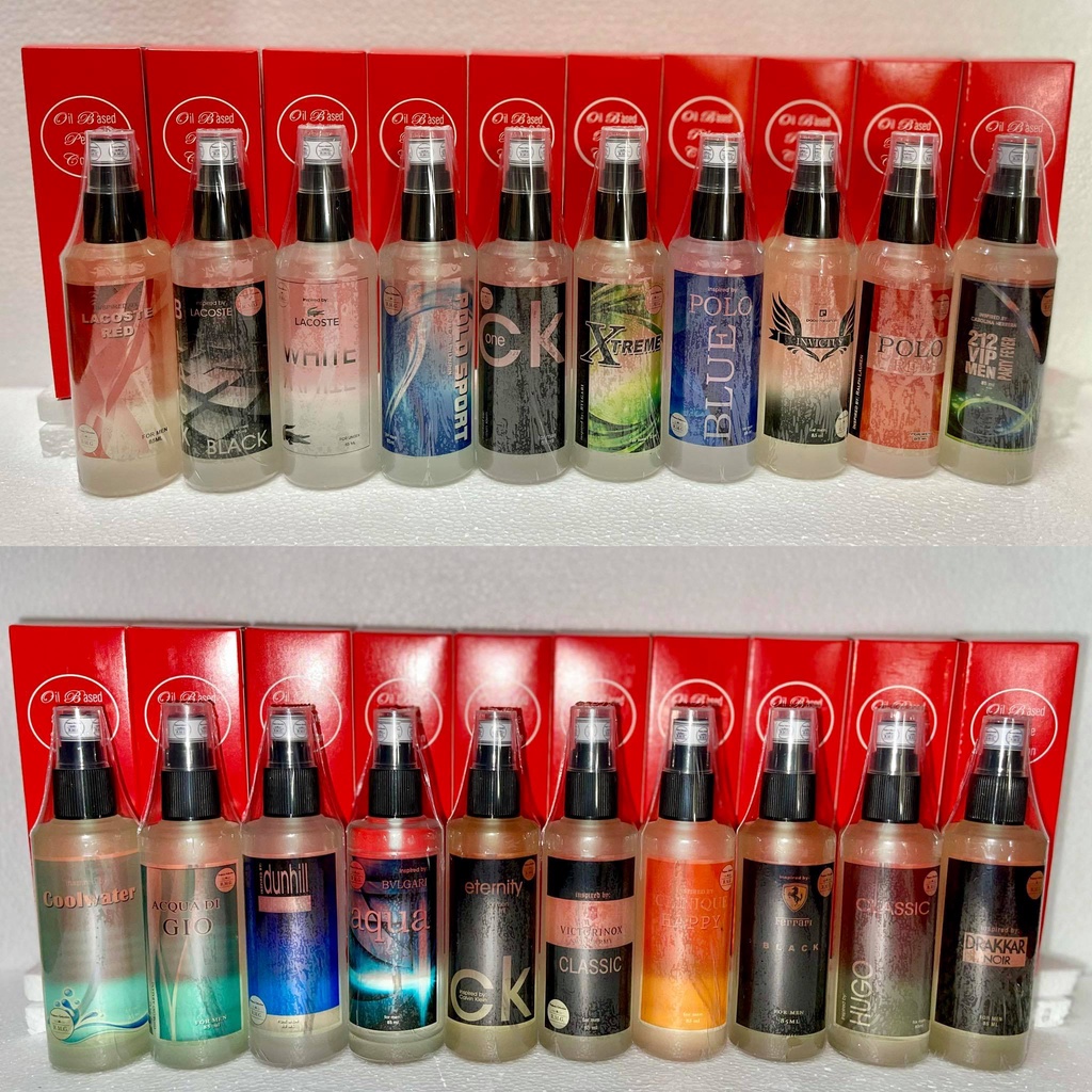 Top 20 Best Seller Men Oilbased Perfume by RMG Shopee Philippines