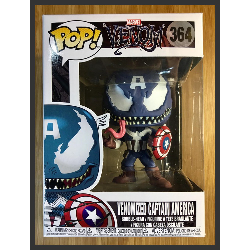 venomized captain america pop