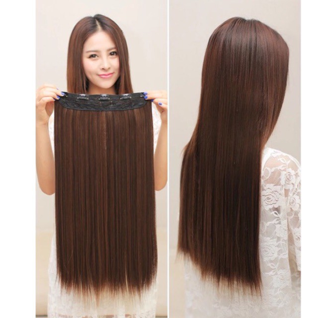 Clip Hair Extention (straight) | Shopee Philippines