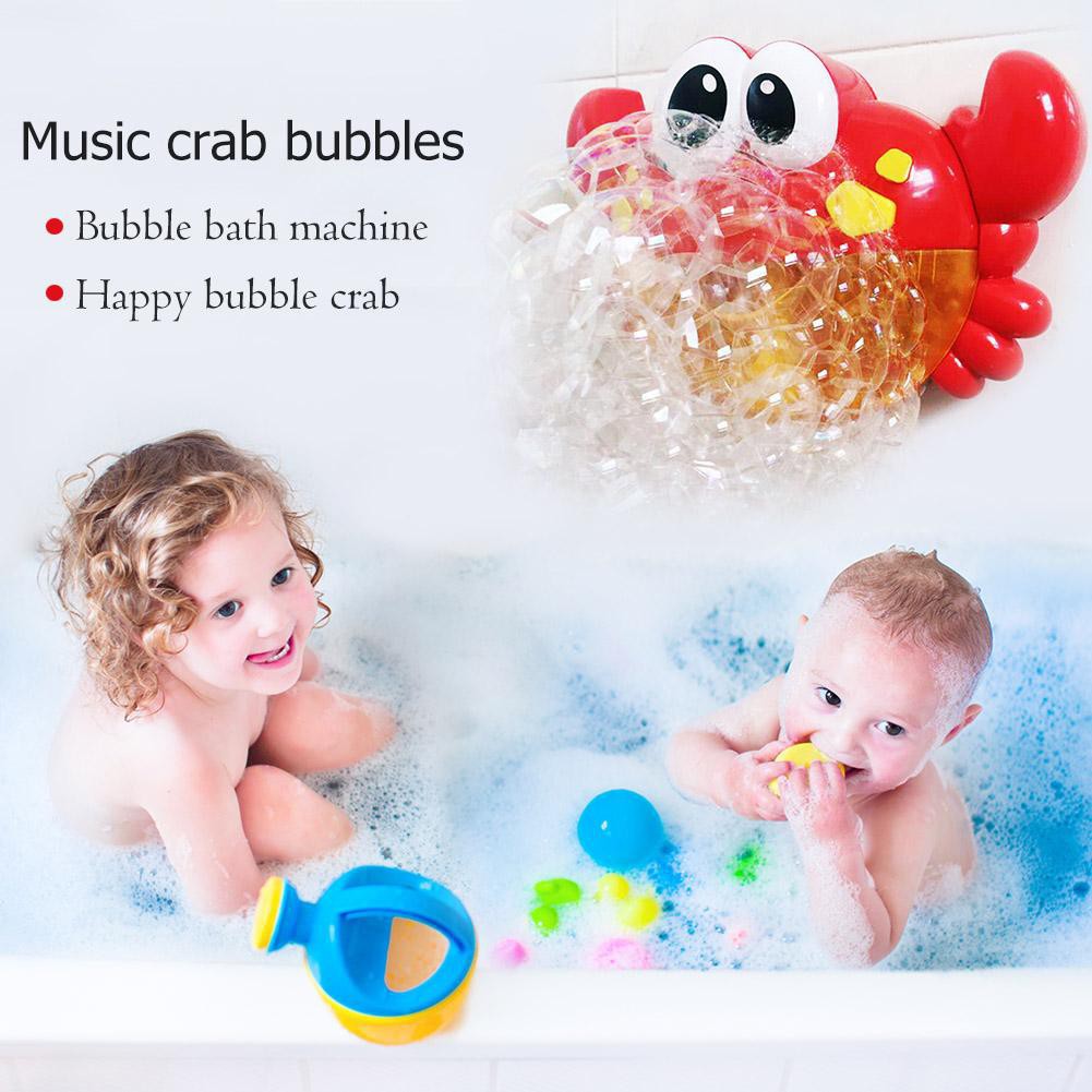 crab bubble bath toy