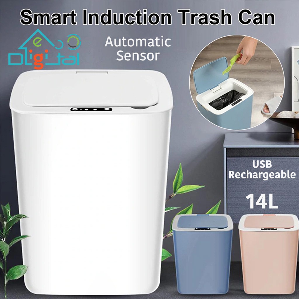 Amazing Smart Trash Can Bin Wireless Sensor Automatic Trash Bin